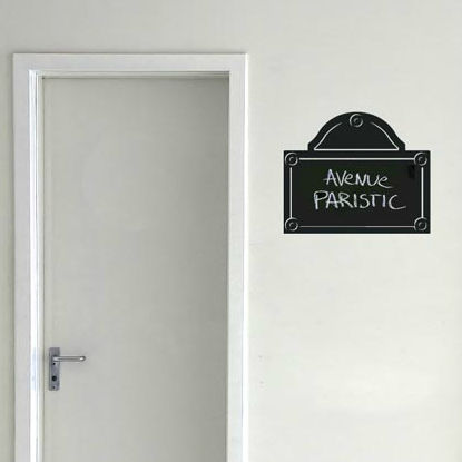 Maßgefertigtes Wandtattoo - SLATE STREET SIGN 	 - Paristic - für Tür