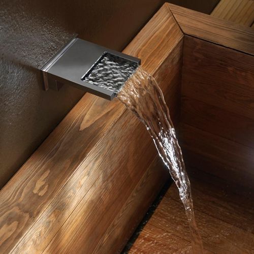 Wanneneinlauf / verchromter Messing - E88500 - BOSSINI - wandmontiert / für professionellen Einsatz / Chromoberfläche