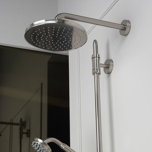 Wandmontierter Duschkopf - H27740G - BOSSINI - rund / Regenstrahl