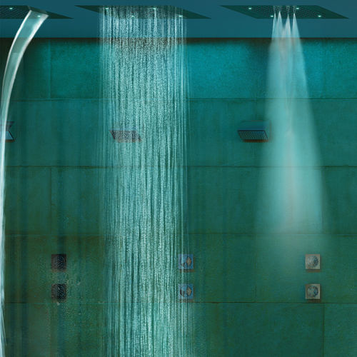 Duschkopf für Deckeneinbau - H38909 - BOSSINI - rechteckig / Wasserfall