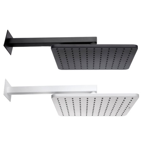 Wandmontierter Duschkopf - H69598H_073-045 - BOSSINI - rechteckig / Regenstrahl