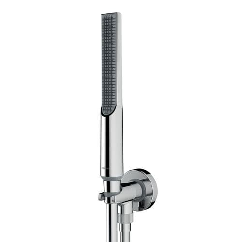 Rechteckige Handdusche - CE3004C - BOSSINI - aus verchromtem Metall / modern / silberfarben