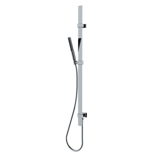 Messing-Duschsäule - D48088 - BOSSINI - wandmontiert / modern / mit Handbrause