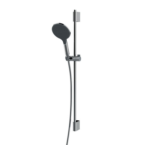 Wandmontierte Duschsäule - DA5059-N - BOSSINI - modern / mit Handbrause / mit Schiene