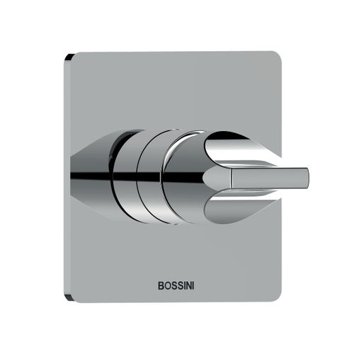 Einhebelmischer für Dusche - Z00504+Z00007 - BOSSINI - wandmontiert / aus verchromtem Metall / für Badezimmer