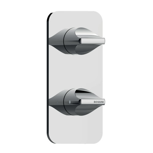 Einhebelmischer für Dusche - Z035202+Z030205000 - BOSSINI - wandmontiert / thermostatisch / aus verchromtem Metall