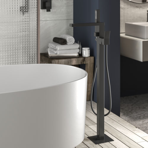 Einhebelmischer für Dusche - Z00772  - BOSSINI - bodenstehend / Messing / Zamak