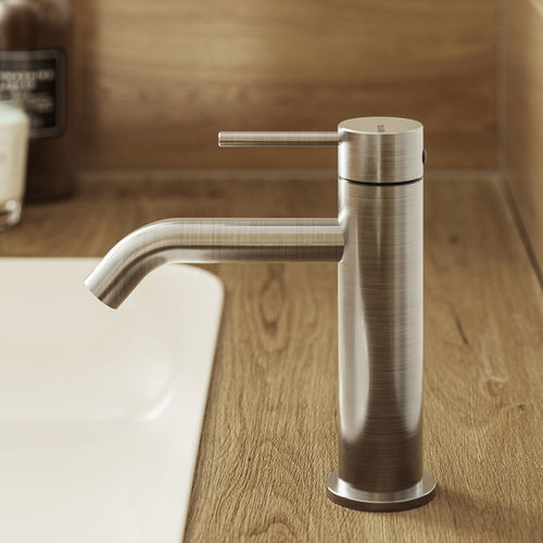 Einhebelmischer für Waschtisch - INZ201  - BOSSINI - Aufsatz / aus Edelstahl 316L / für Badezimmer