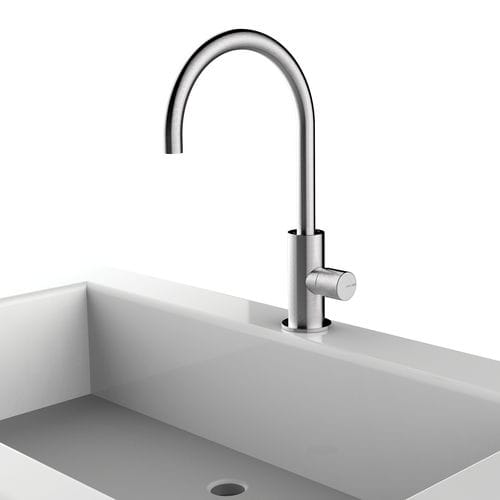 Einhebelmischer für Waschtisch - INZ207  - BOSSINI - Aufsatz / aus Edelstahl 316L / für Badezimmer