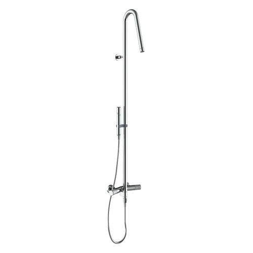 Thermostatische Duschsäule - L90005 - 2 Ways - BOSSINI - wandmontiert / modern / mit Schiene
