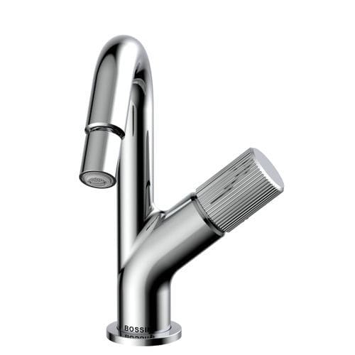 Einhebelmischer für Waschtisch - Z00902 - BOSSINI - Aufsatz / aus verchromtem Metall / für Badezimmer