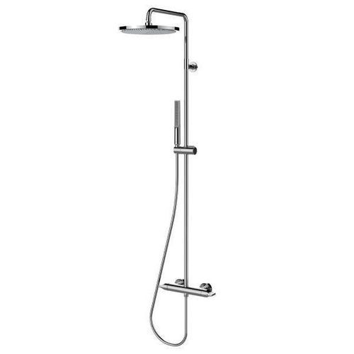 Thermostatische Duschsäule - L10502 - BOSSINI - für Gewerbegebrauch / Messing / Chromoberfläche