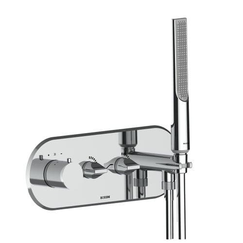 Mechanisches thermostatisches Ventil - Z00618 + Z00135 - BOSSINI - manuell / für Duschen / 2-Wege