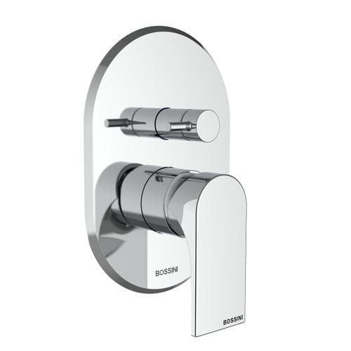 Einhebelmischer für Dusche - Z00601 + Z00009 - BOSSINI - wandmontiert / mechanisch / Metall