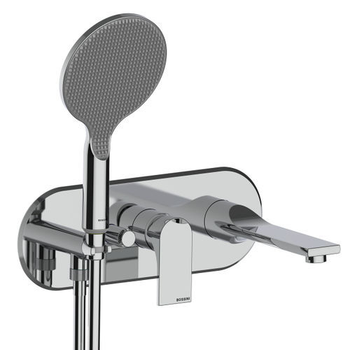 Metallwannenset - Z00619 + Z00546 - BOSSINI - wandmontiert / modern / 2-Loch