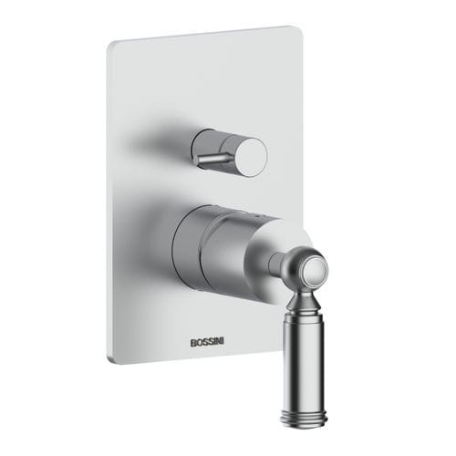 Einhebelmischer für Duschen - Z00069 + Z00009 - BOSSINI - wandmontiert / mechanisch / Metall