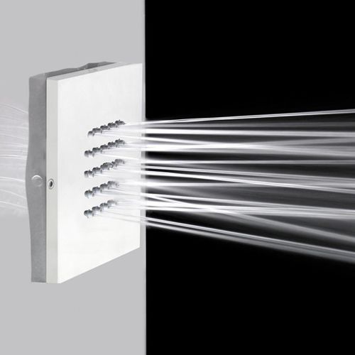 Seitliche Handdusche / Messing - I00176 - BOSSINI - quadratisch / modern