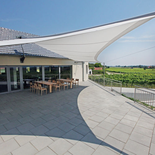 Wasserundurchlässiges Sonnensegel - GEDERSDORF - Sunsquare