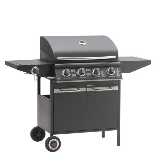 Gas-Gartengrill - 12754 - Landmann - auf Rollen / Metall / mit Schlitten