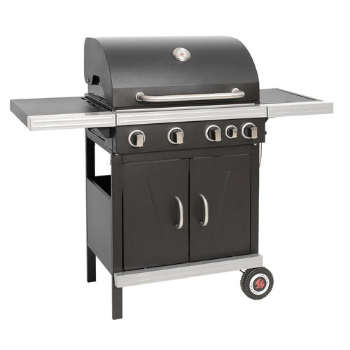 Gas-Gartengrill - 12211 - Landmann - auf Rollen / Metall / mit Schlitten