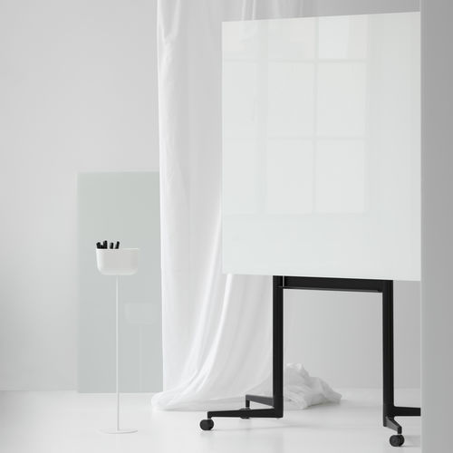 Magnettafel - CHAT BOARD® MOVE - CHAT BOARD® - schwarz / selbsttragend / Glas
