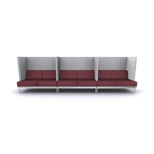 Modulsofa - TWENTY L_MEDIUM - Moschella Sedute Srl - modern / Stoff / Polyurethanschaum