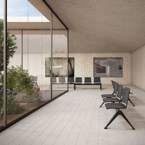 Metall-Traversenbank - NEXUS - Moschella Sedute Srl - Kunststoff / 3 Plätze / für den Innenraum
