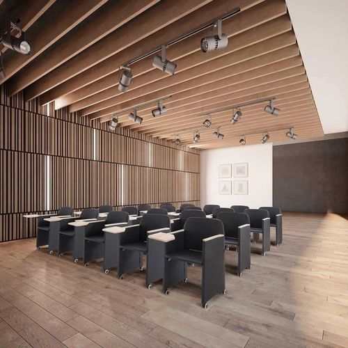 Moderner Konferenzstuhl - ESSENTIAL - Moschella Sedute Srl - für den Innenraum / Polyurethan / Stahl