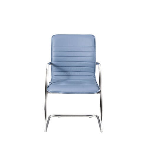 Moderner Besuchersessel - QUEEN SLIM - Moschella Sedute Srl - Leder / Sperrholz / Aluminium