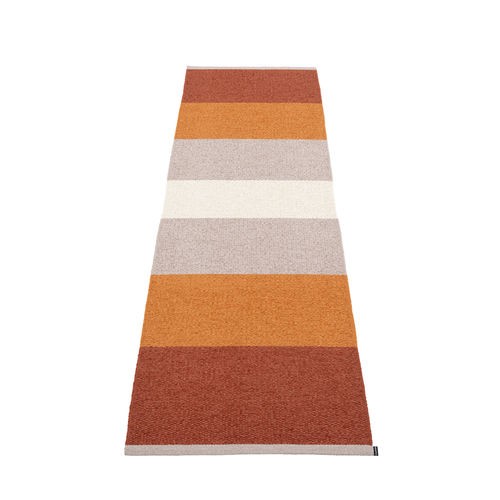 Moderner Teppich - KIM - Pappelina - Streifenmuster / Polyester / PVC