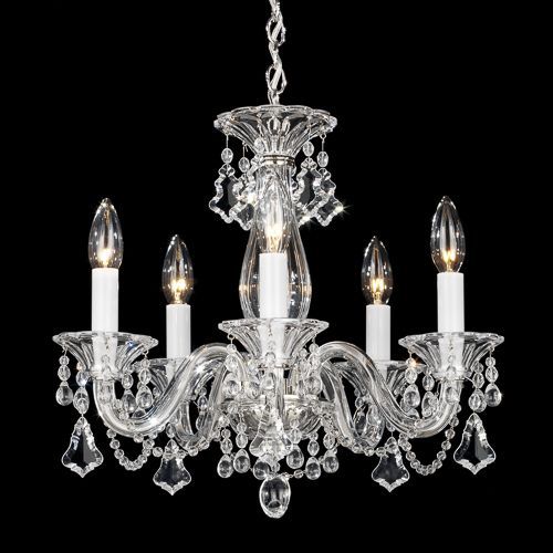 Klassischer Kronleuchter - MINUET - Schonbek - Swarovski®-Kristall / mit Glühlampe
