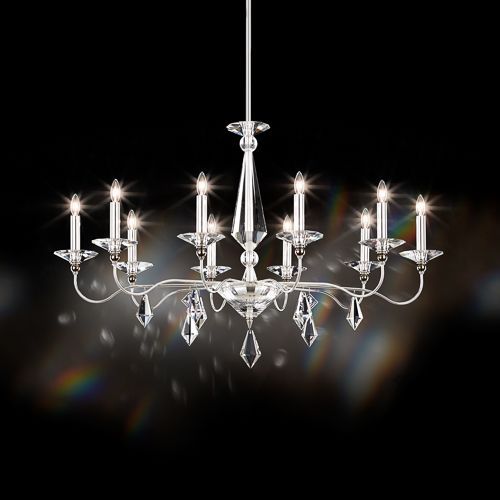 Klassischer Kronleuchter - JASMINE - Schonbek - Swarovski®-Kristall / mit Glühlampe