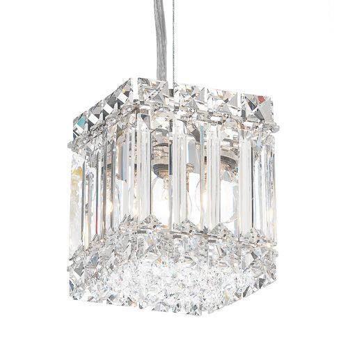 Hängelampe - QUANTUM - Schonbek - Swarovski®-Kristall / modern / mit Kabel