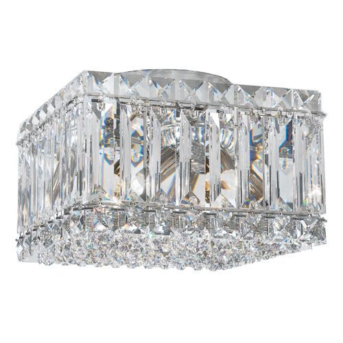 Moderne Deckenleuchte - QUANTUM - Schonbek - quadratisch / rechteckig / Swarovski®-Kristall