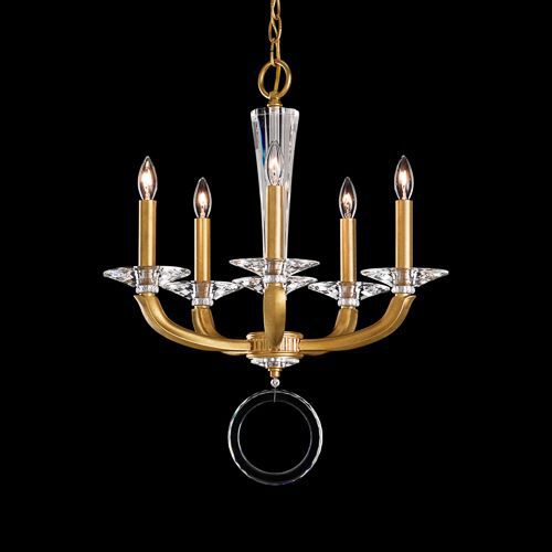 Klassischer Kronleuchter - EMILEA - Schonbek - Swarovski®-Kristall / Stoff / mit Glühlampe