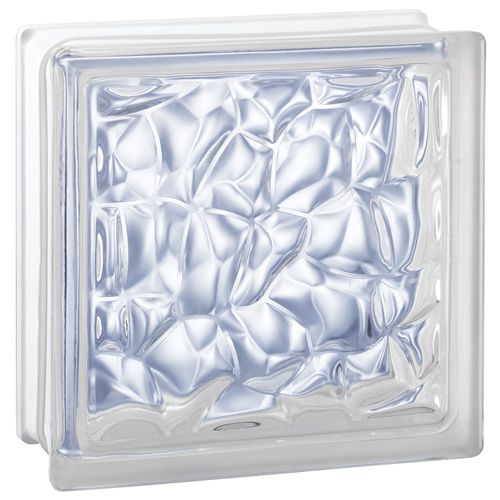 Quadratischer Glasbaustein - 60252 - LA ROCHERE - glatt / für Trennwand / Innenbereich