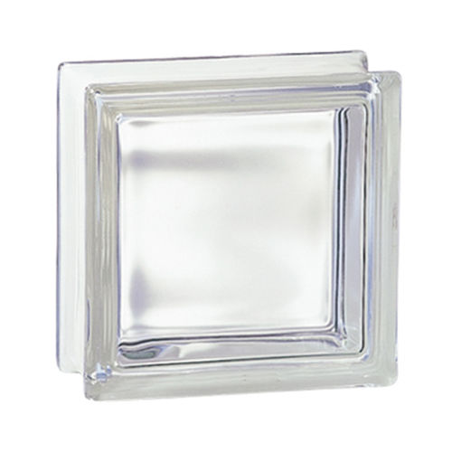 Quadratischer Glasbaustein - 60620 - LA ROCHERE - andere Formen / flach / satiniert