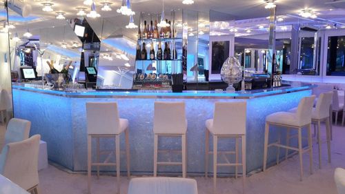 Bartheke - ThinkGlass - Küchen / Glas / gerade