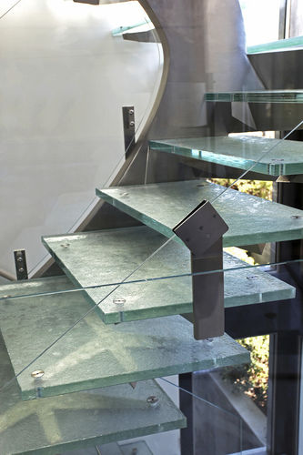 Glasstufe - GLASS STAIRS - ThinkGlass