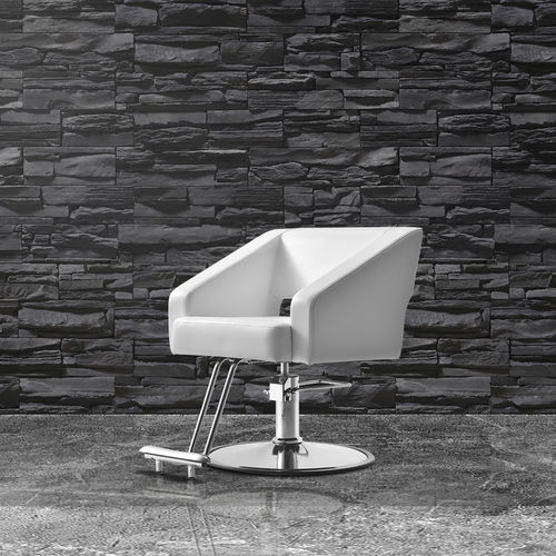 Polyurethan-Friseurstuhl - JAPANESE - Taiwan Proud Chairs - mit Fußstütze / mit Hubhydraulik / für Gewerbegebrauch