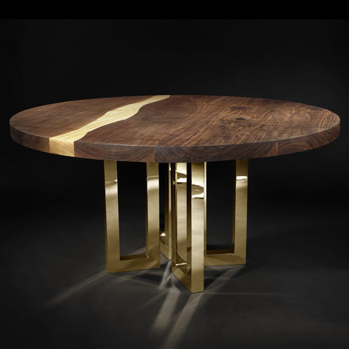 Runder Esstisch - IL PEZZO 6 - Il Pezzo Mancante - modern / Wenge / Massivholz