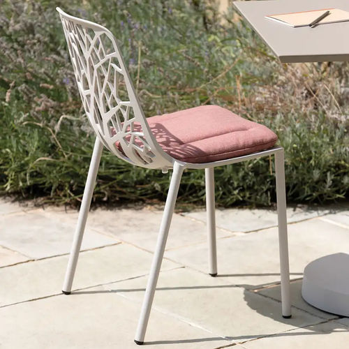 Moderner Gartenstuhl - FOREST - FAST SPA - für Außenbereich / aus lackiertem Aluminium / Gestell aus gestrichenem Aluminium