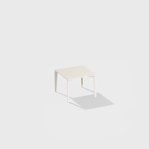 Moderner Couchtisch - AllSize - FAST SPA - aus lackiertem Aluminium / Feinsteinzeug / Gestell aus gestrichenem Aluminium