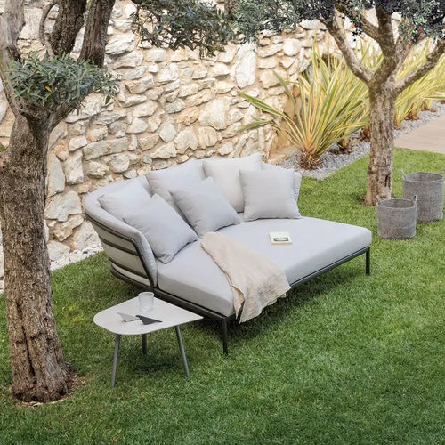 Moderne Récamiere - Ria Soft - FAST SPA - Stoff / aus lackiertem Aluminium / Gestell aus gestrichenem Aluminium