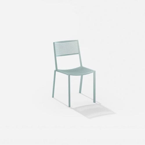 Moderner Gartenstuhl - Easy - Omnia Selection - FAST SPA - für Außenbereich / aus lackiertem Aluminium / Gestell aus gestrichenem Aluminium