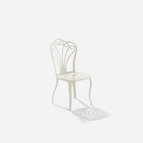 Klassischer Gartenstuhl - Armonia - Omnia Selection - FAST SPA - für Außenbereich / aus lackiertem Aluminium / Gestell aus gestrichenem Aluminium