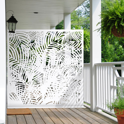 Schirmwand / thermolackiertes Aluminium - PALMIERS - FRANCE RESILLE - für Terrasse