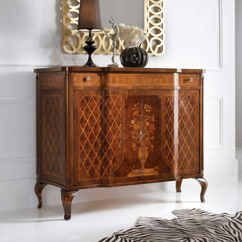 Stil-Sideboard - 726 - Bbelle - Kirschbaum / Ahornholz / Ulme
