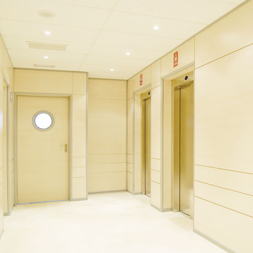 Innenwandverkleidung - DINOR - Holz / Tapetenoptik / für Büro
