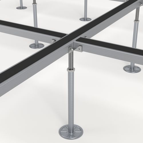 Doppelboden-Unterkonstruktion / Metall - S38 - DINOR - hochbelastbar / für den Innenraum / regelbar